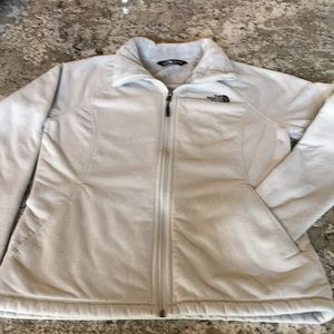 North Face fleece lined mink color women's jacket